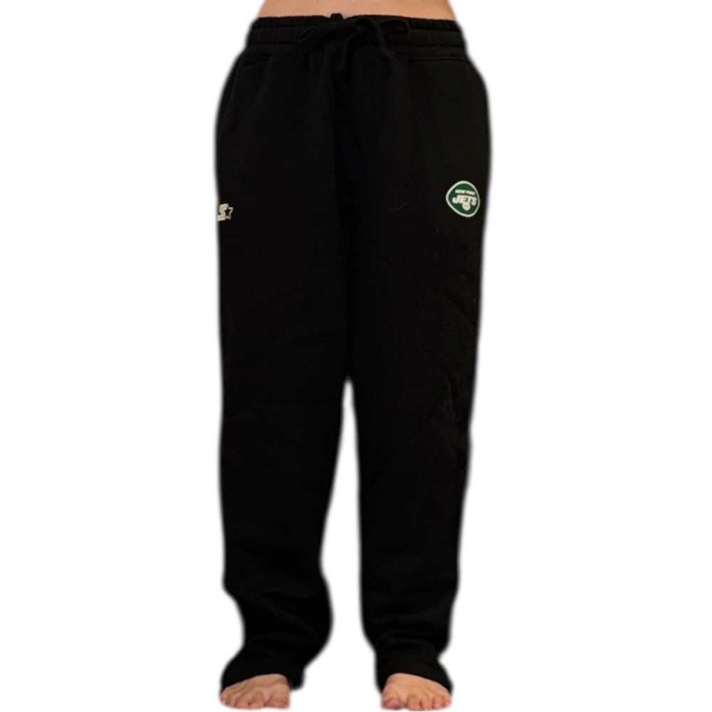 Black New York Jets Sweatpants